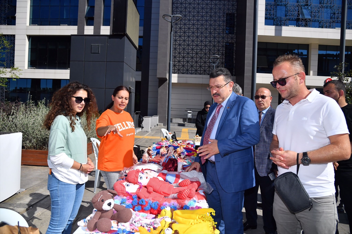 Trabzon’da 21 aylık SMA hastası Egemen’in tedavisi için kermes düzenlendi