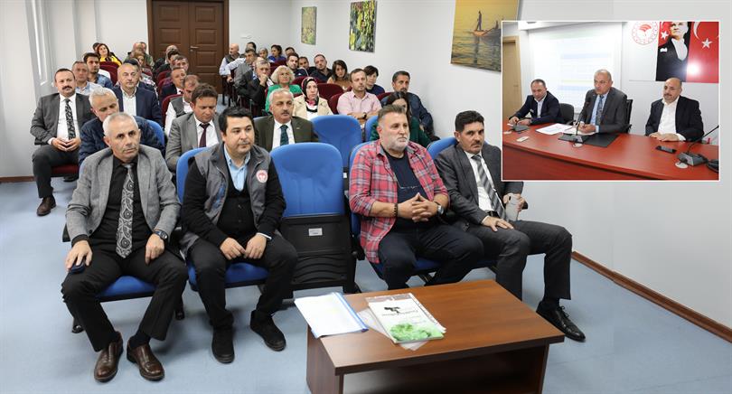 Bitkisel Üretim ve bitki sağlığı şube müdürlüğü proje değerlendirme toplantısı