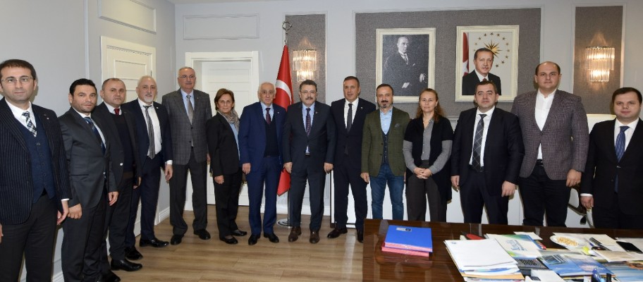 TTSO heyetinden Başkan Genç’e ziyaret