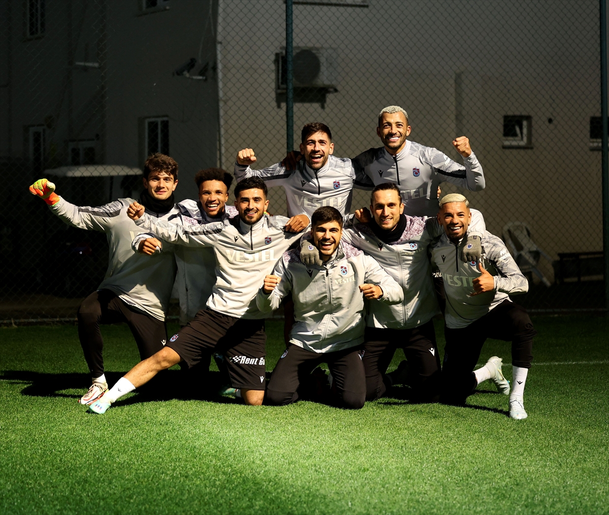 Trabzonspor, Ferencvaros maçının hazırlıklarını sürdürdü