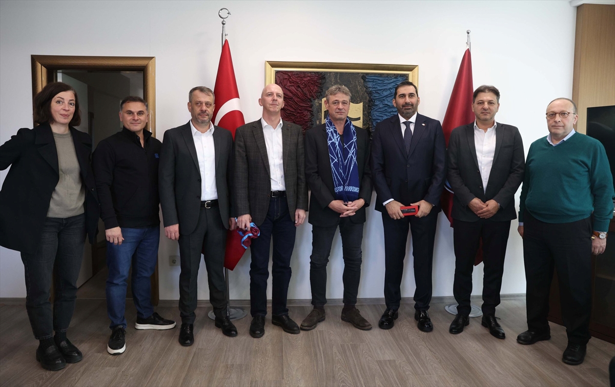 İsviçre’nin Ankara Büyükelçisi Ruch, Trabzonspor Kulübünü ziyaret etti