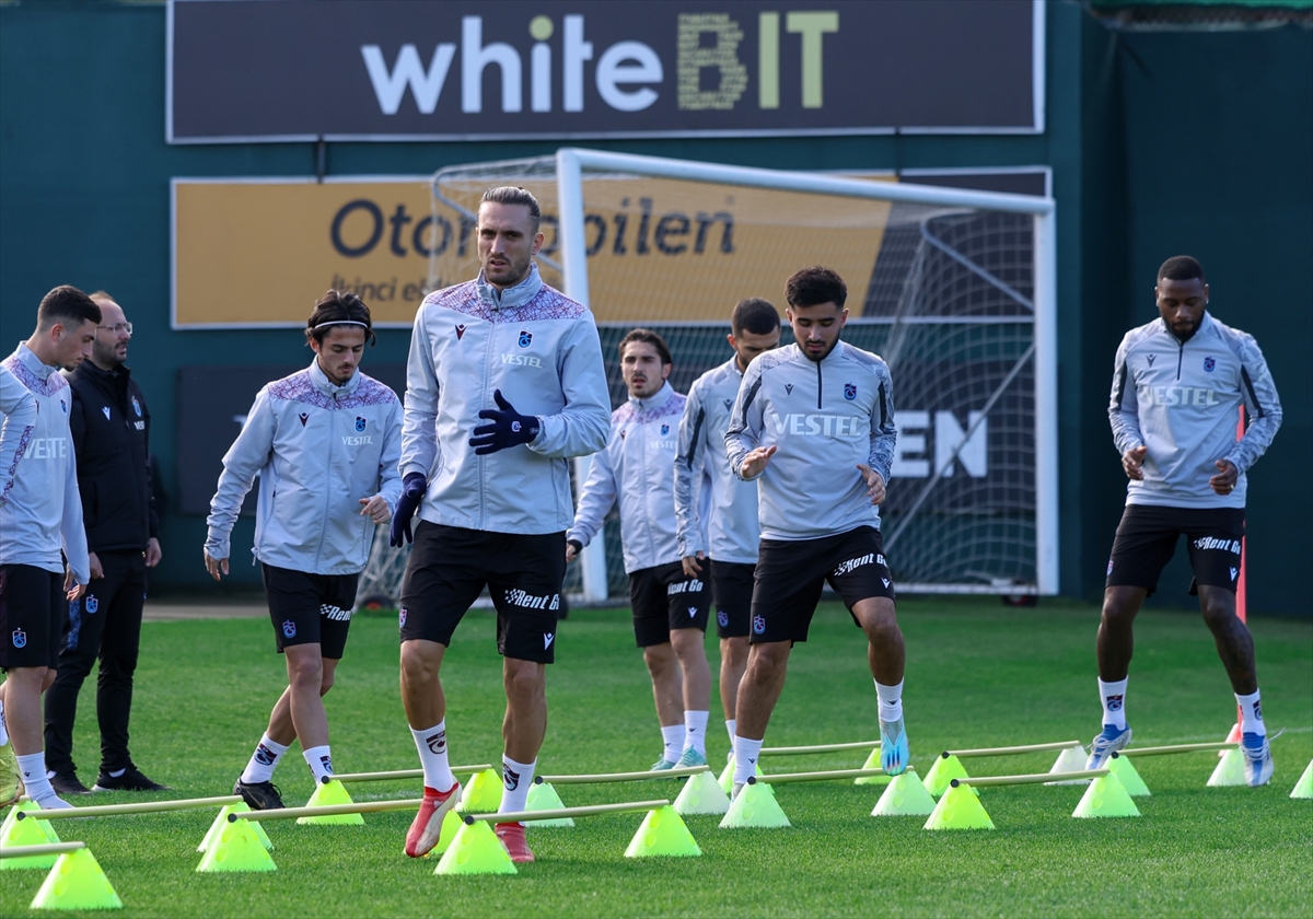 Trabzonspor, hazırlıklarına devam etti