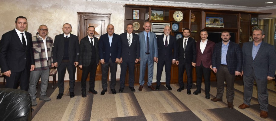 TTSO’da Başkan Zorluoğlu ile projeler istişare edildi