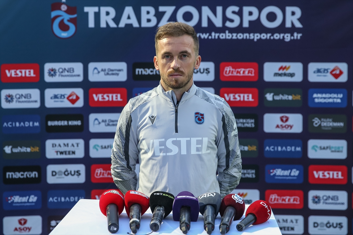Trabzonsporlu futbolcu Edin Visca: “Sabırsızlıkla sahaya çıkmayı bekliyorum”