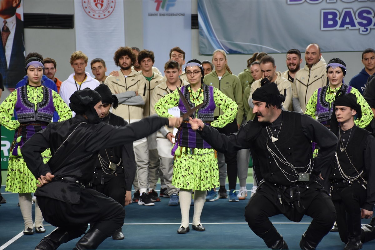 Türkiye Tenis Ligi final müsabakalarının açılışı gerçekleştirildi