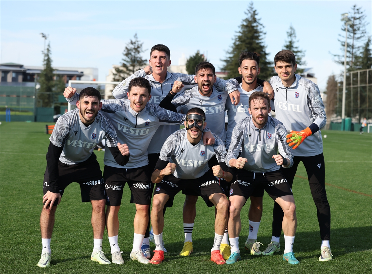 Trabzonspor, Yılport Samsunspor maçının hazırlıklarını sürdürdü
