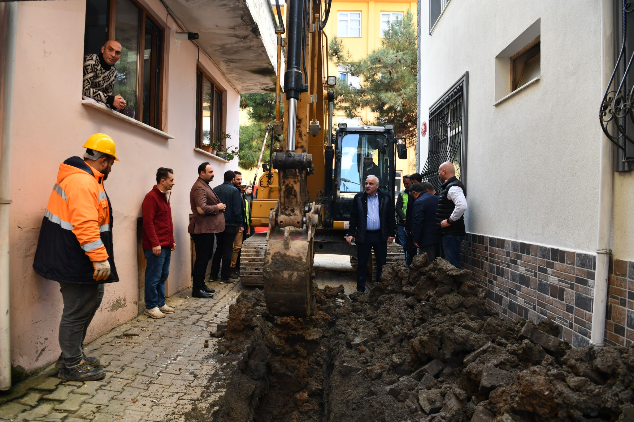 BaşkanZorluoğlu altyapı çalışmalarını inceledi