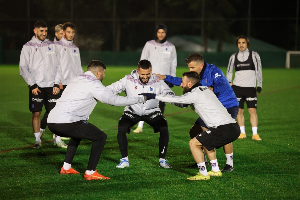 Trabzonspor, Yılport Samsunspor maçı hazırlıklarını tamamladı