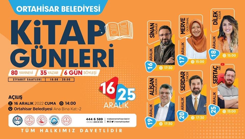 Trabzon’da “Kitap Günleri” düzenlenecek