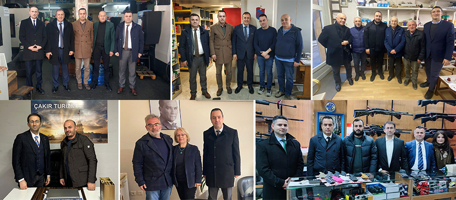 TTSO üyeleri ziyaret edilerek talep ve önerileri dinleniyor