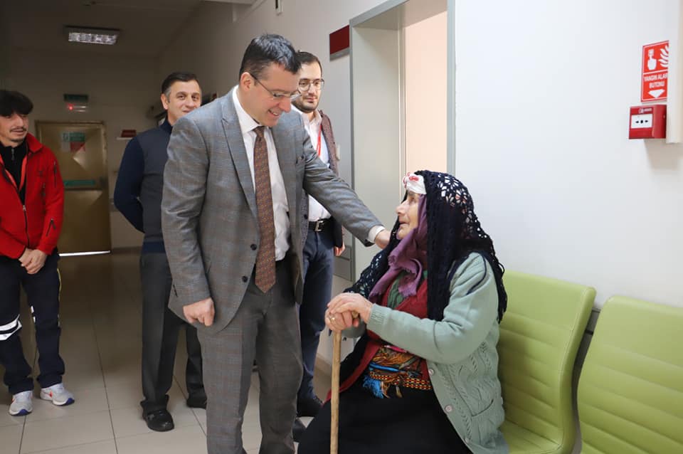 Düzköy Devlet Hastanesini Ziyaret
