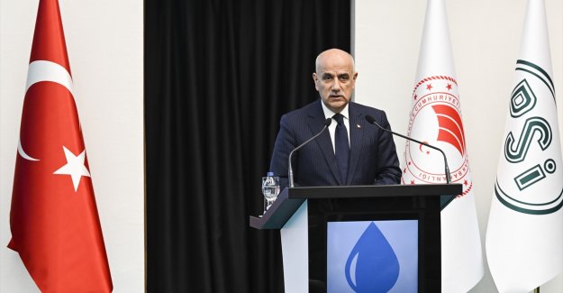 Bakan Kirişci: İçme suyunda kayıp kaçak ortalaması yüzde 33. Bunu hızla aşağı çekmeliyiz