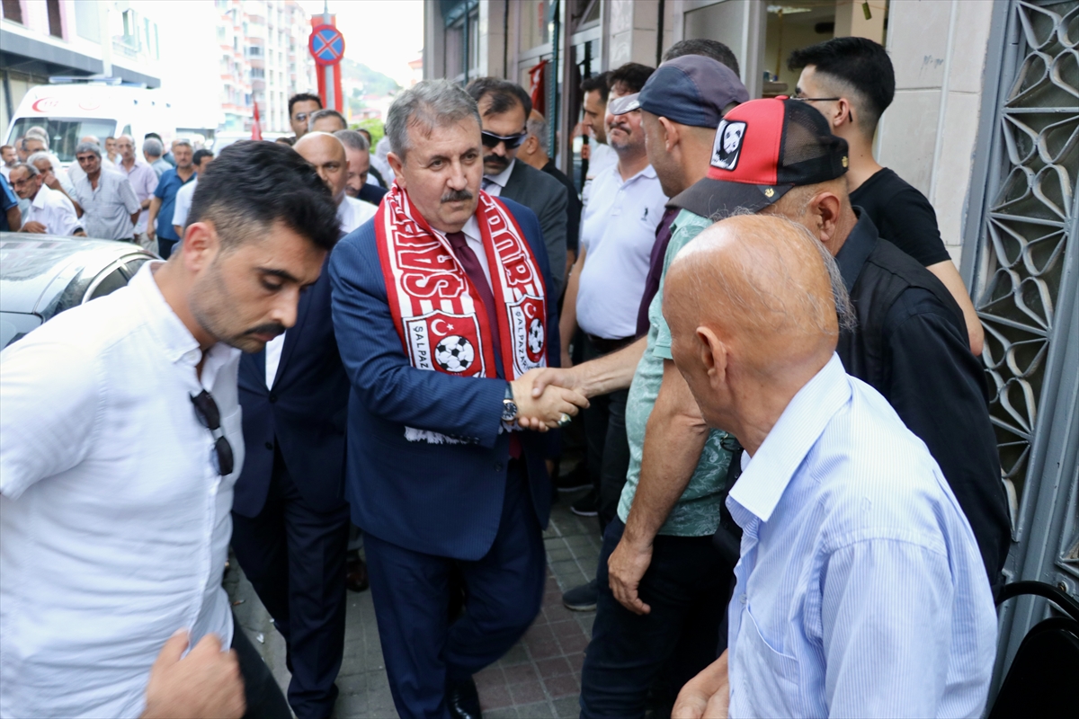 BBP Genel Başkanı Destici, Trabzon’da konuştu