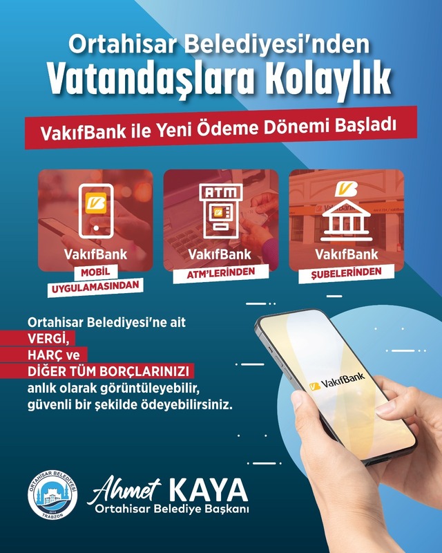 Ortahisar Belediyesi, Yeni Dijital Uygulamaları Hizmete Sundu