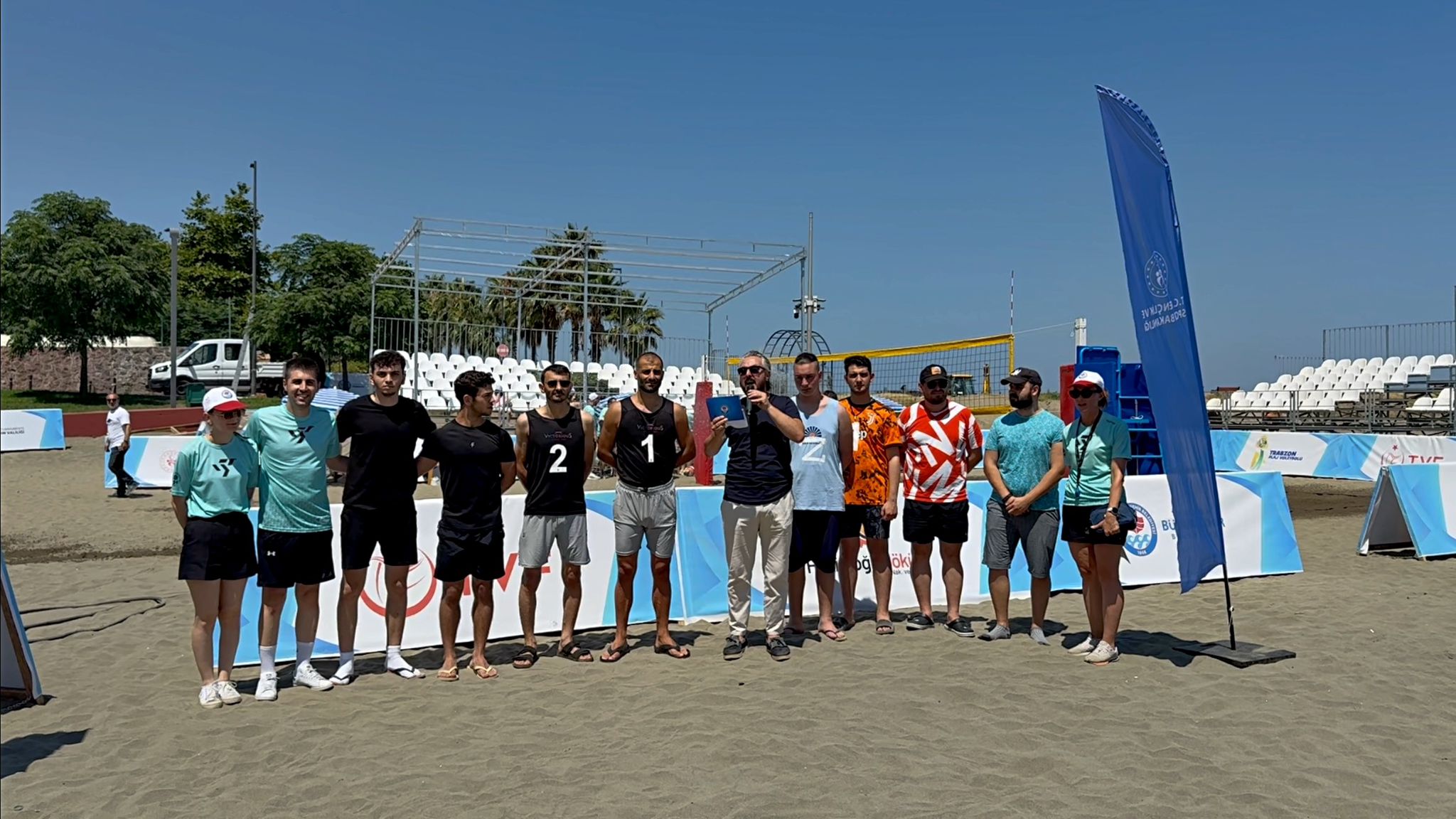 Trabzon’da Plaj Voleybolu Heyecanı Başladı