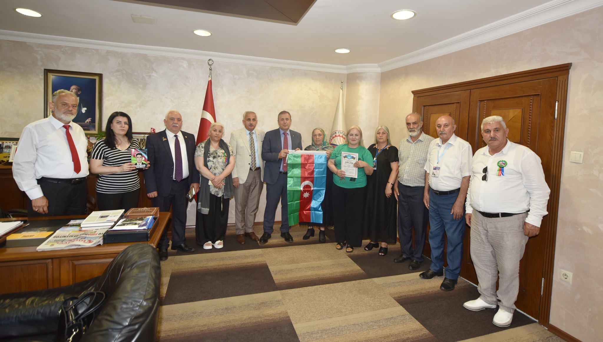 Trabzon Ticaret ve Sanayi Odası Başkanı Erkut Çelebi’ye ziyaret