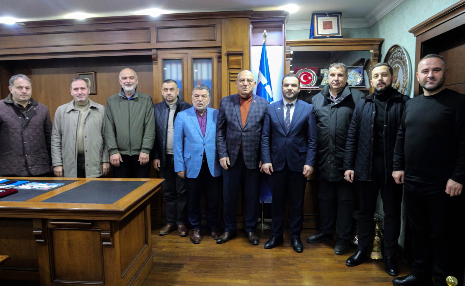 Saadet Partisi heyetinden TESOB’a ziyaret