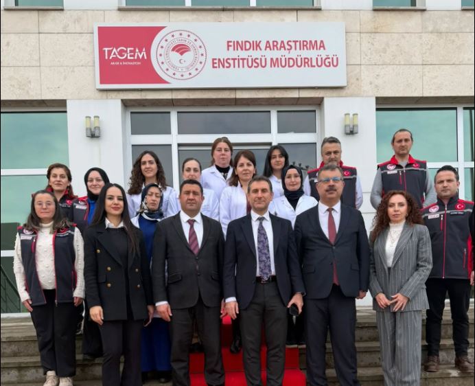 Fındık Araştırma Enstitüsü Müdürlüğü’ne Üst Düzey Ziyaret