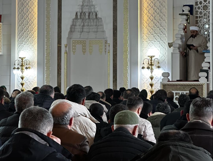 Trabzon İl Müftüsü Dr. İsmail Çiçek’ten Çukurçayır’da Cuma Programı