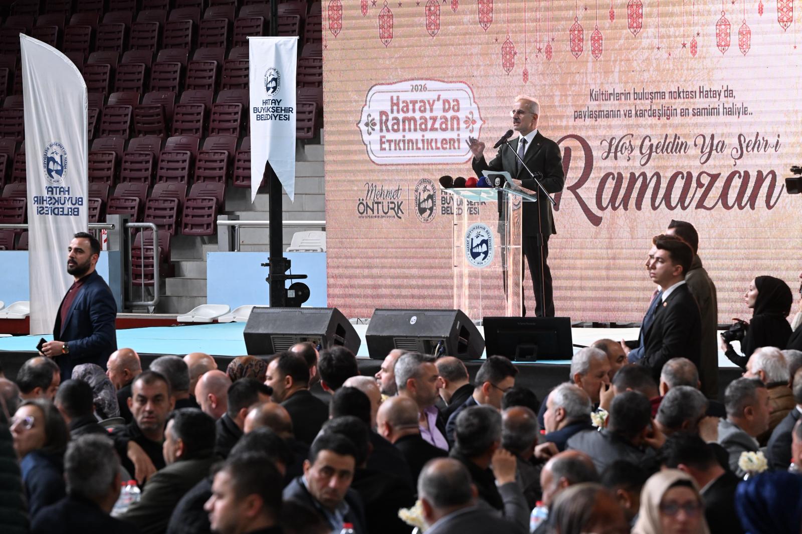 Bakan Uraloğlu, İftar Programında Konuştu