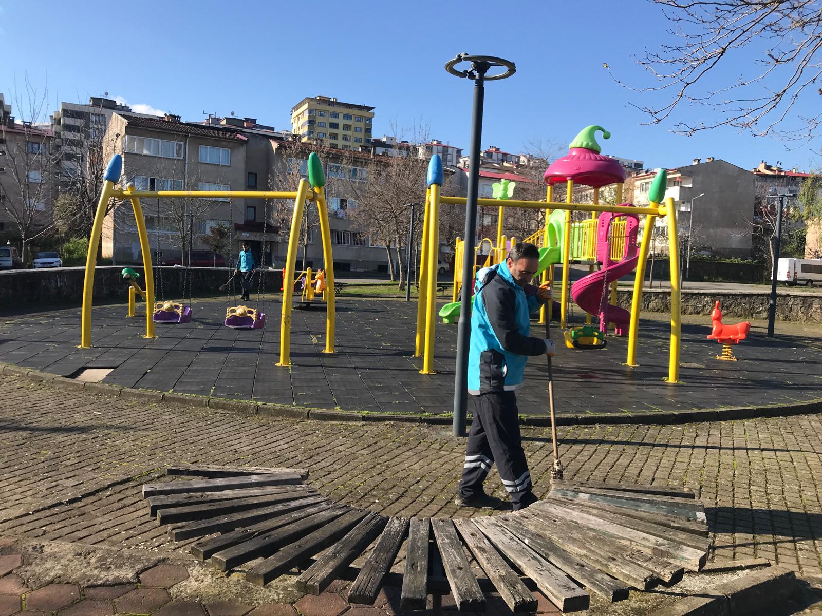 Ortahisar Belediyesi’nden Park Ve Bahçelere Bahar Dokunuşu