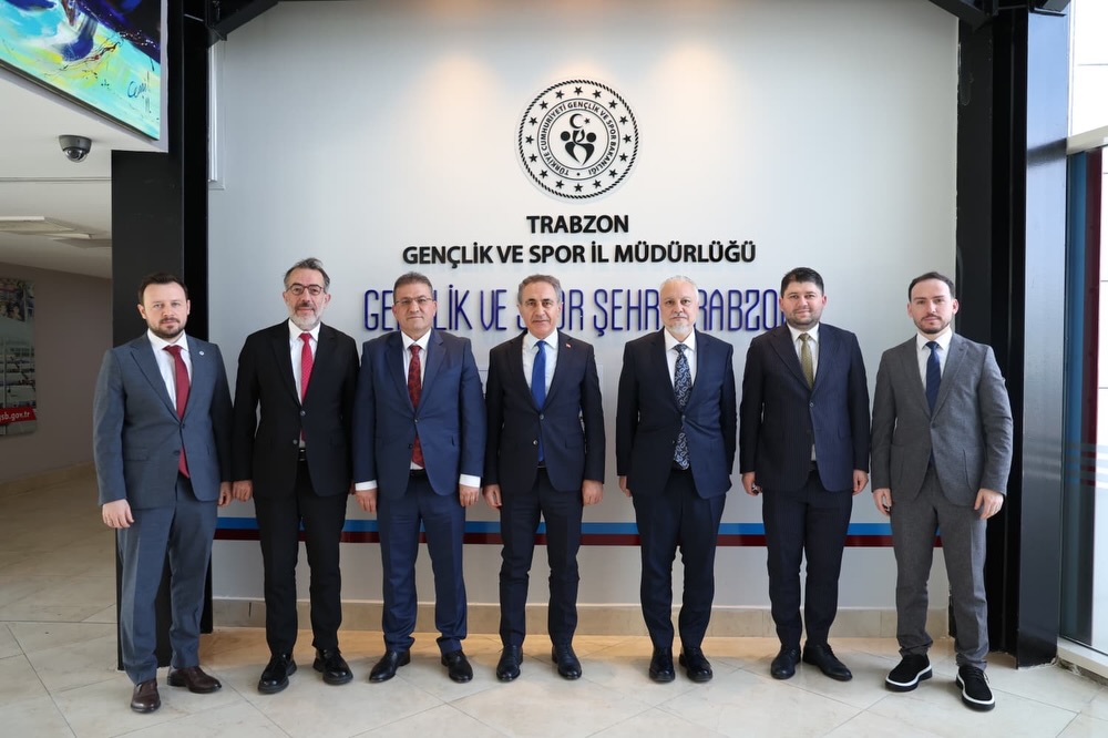 Trabzon Barosu Heyeti, Gençlik ve Spor İl Müdürlüğü’nü Ziyaret Etti