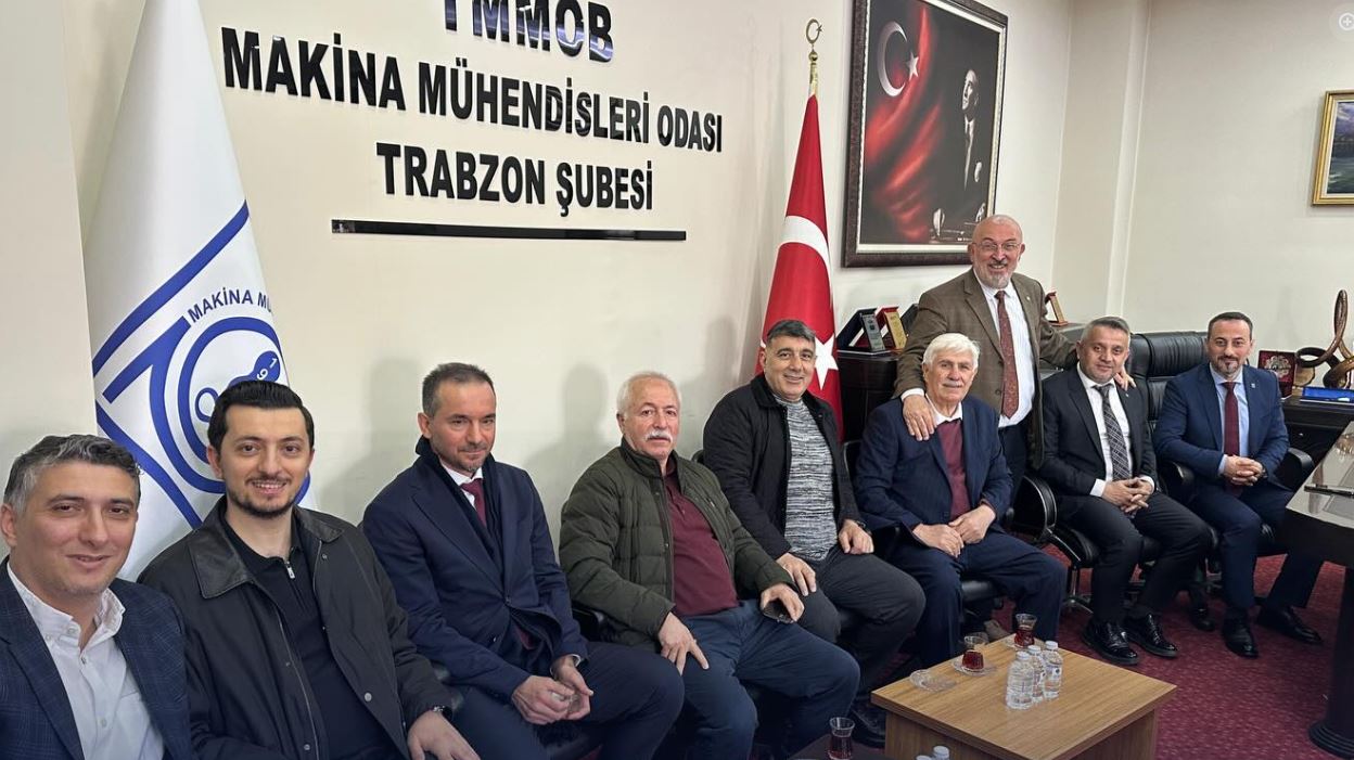 MMO Trabzon Şubesi’nde Geleneksel Bayramlaşma Töreni Düzenlendi