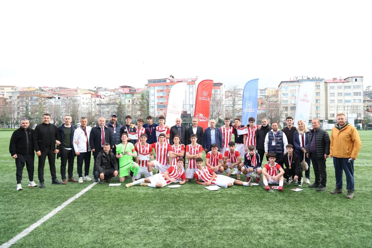 2025–2026 Okul Sporları Futbol Genç Erkekler Grup Müsabakalarını Tamamladı