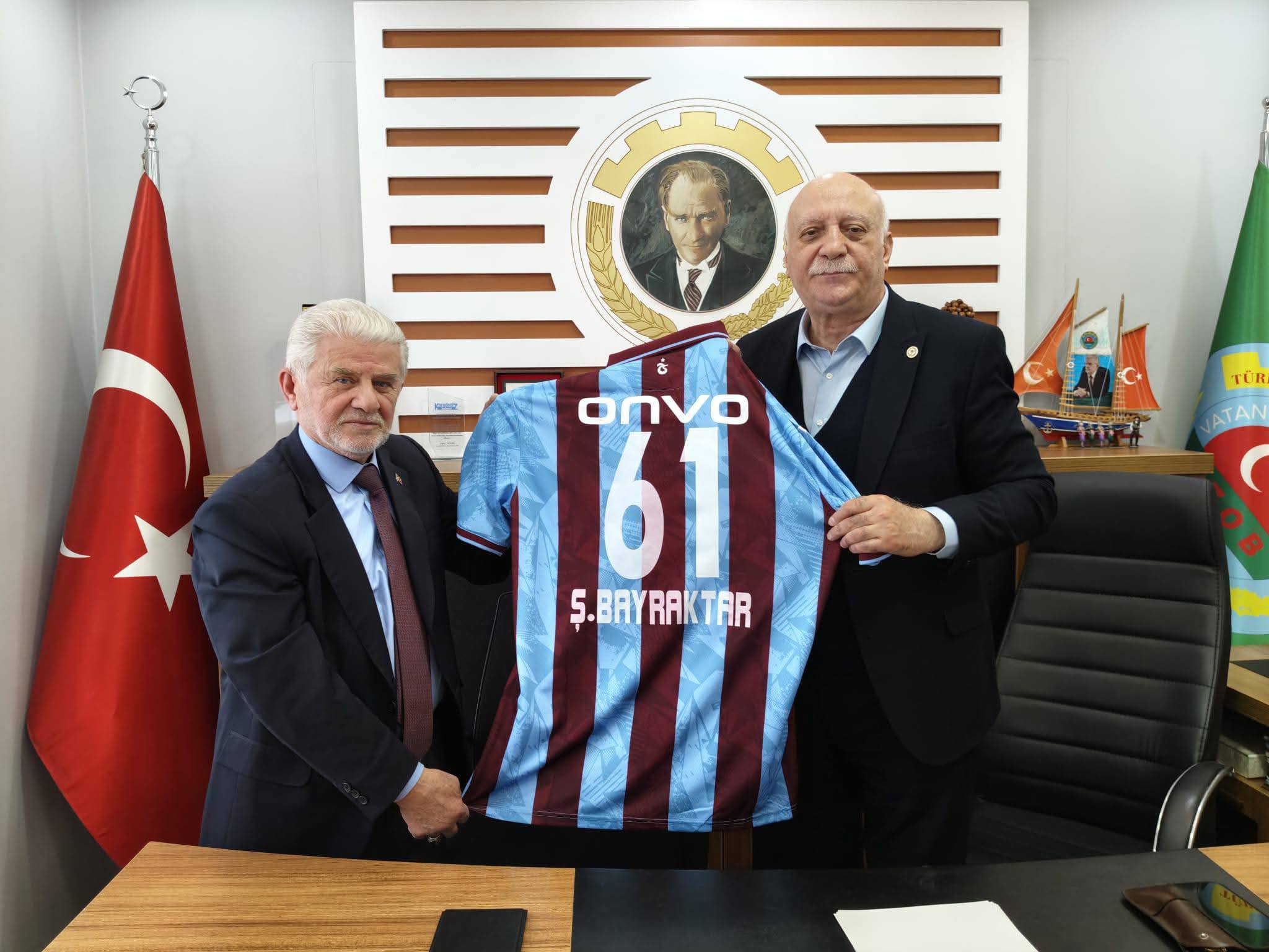 Ortahisar Ziraat Odası’nda Kritik Buluşma: Bayraktar Trabzon’da Temaslarda Bulundu