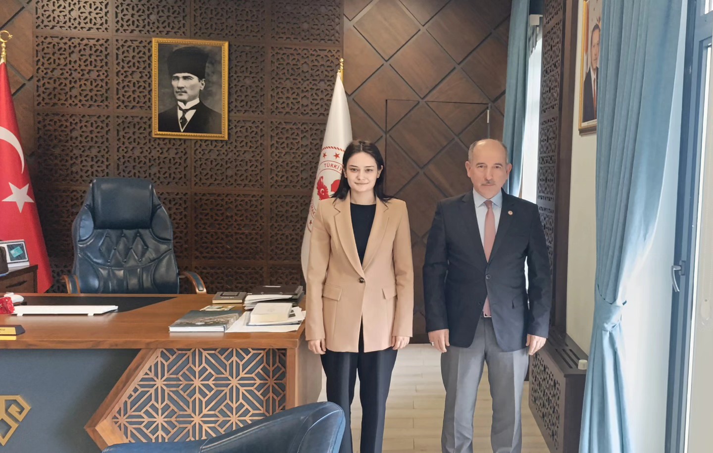 Trabzon Denetimli Serbestlik’ten Kaymakam Demirtaş’a Ziyaret