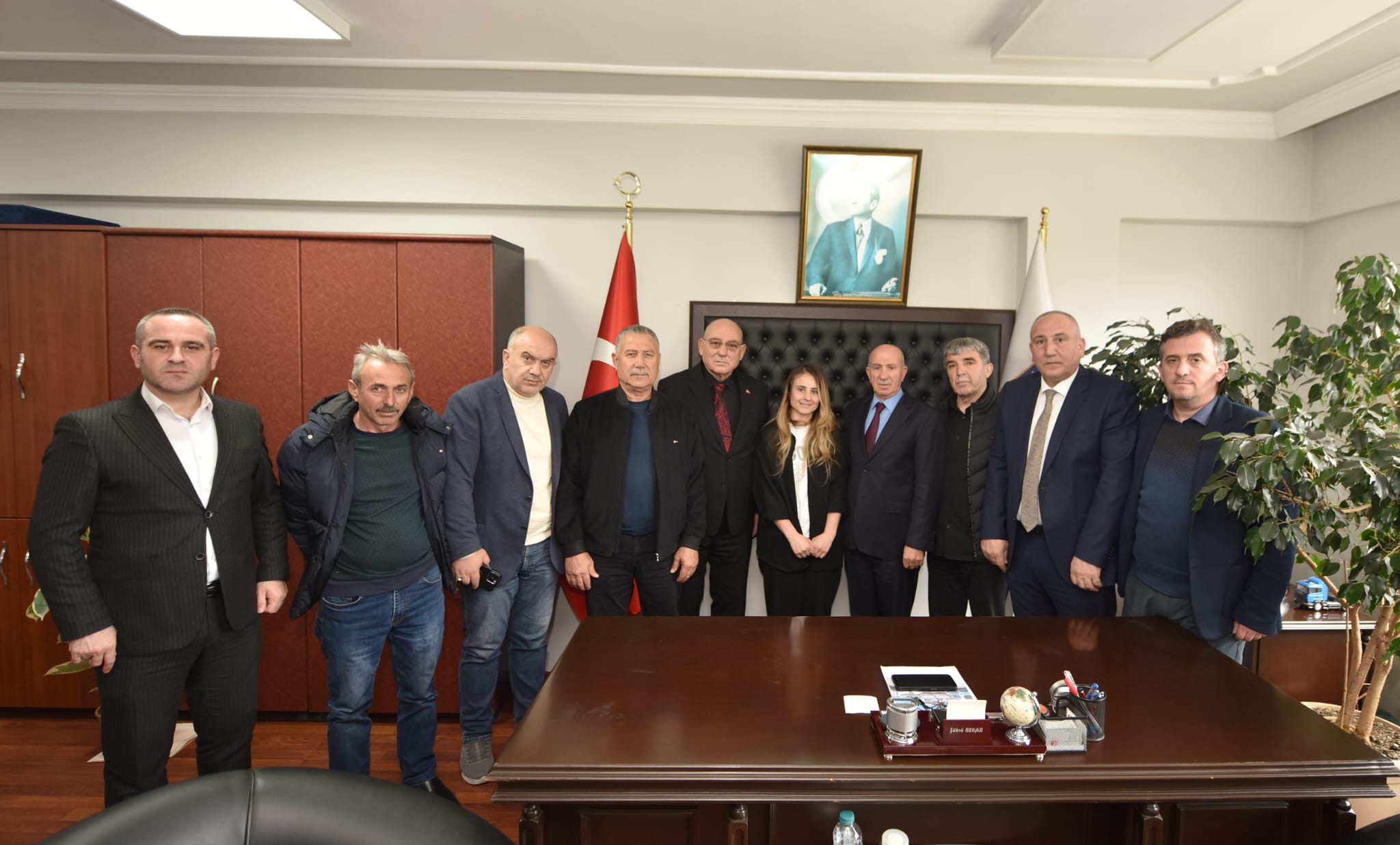 TESOB’dan Trabzon Kamyon ve Kamyonetçiler Esnaf Odası’na Ziyaret