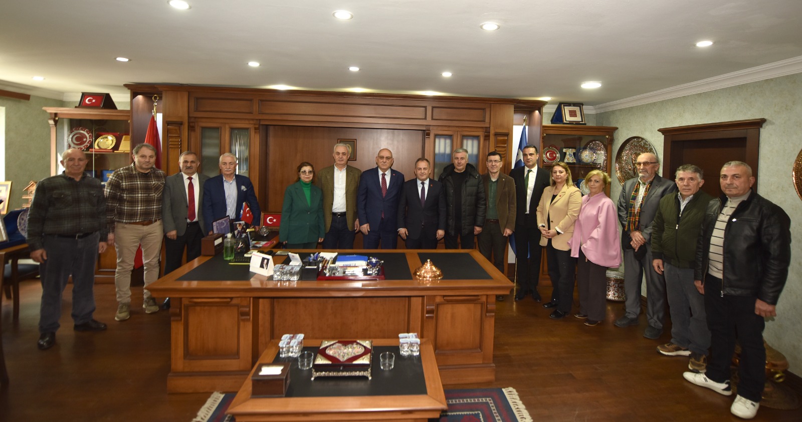 CHP Trabzon il yönetiminden TESOB’a ziyaret