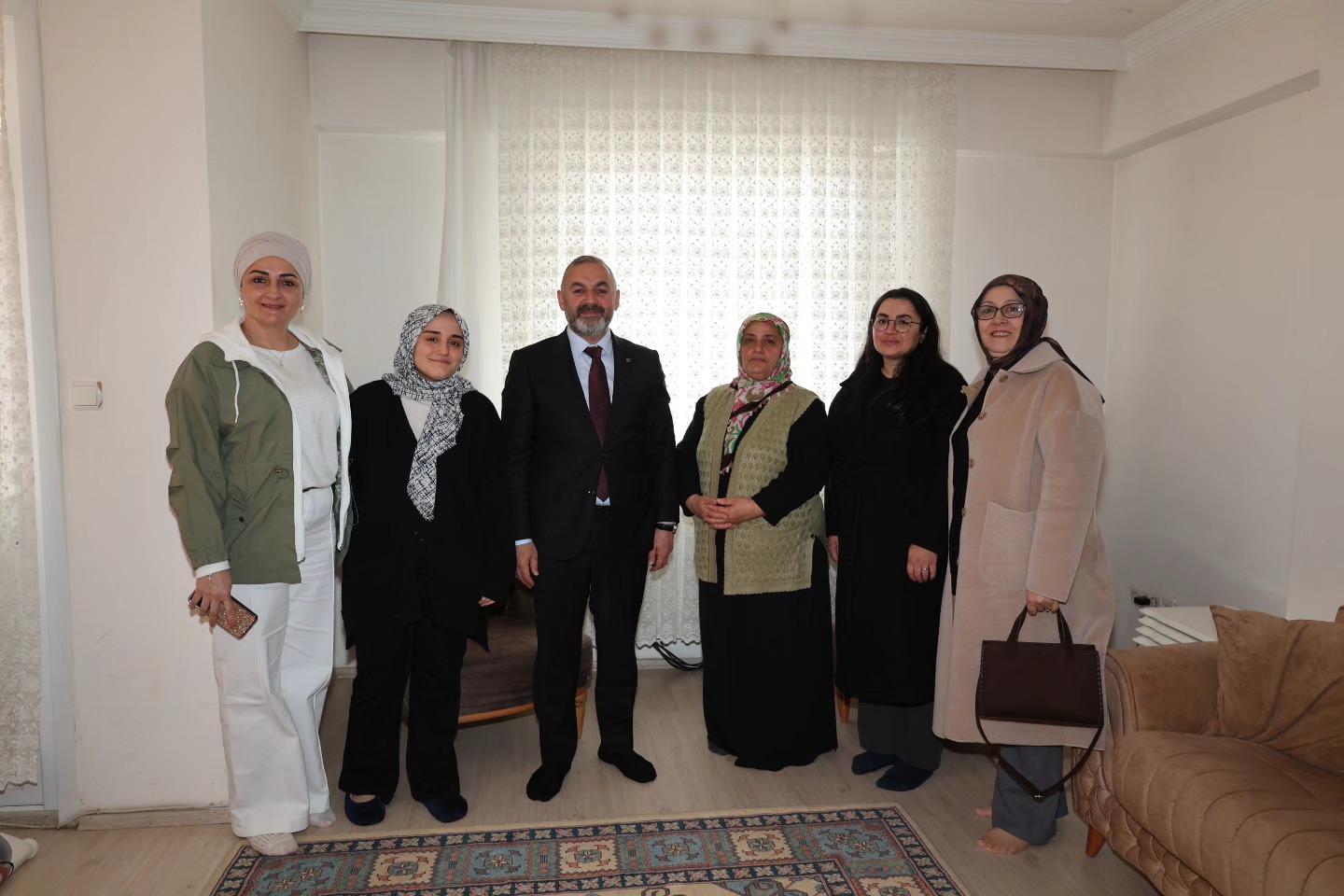Başkan Bilgin’den Şehit Ailelerine Anlamlı Ziyaret