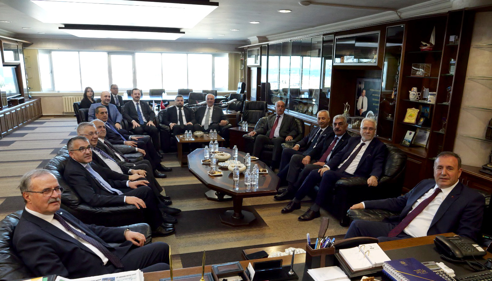 OSBÜK Heyeti Trabzon’da