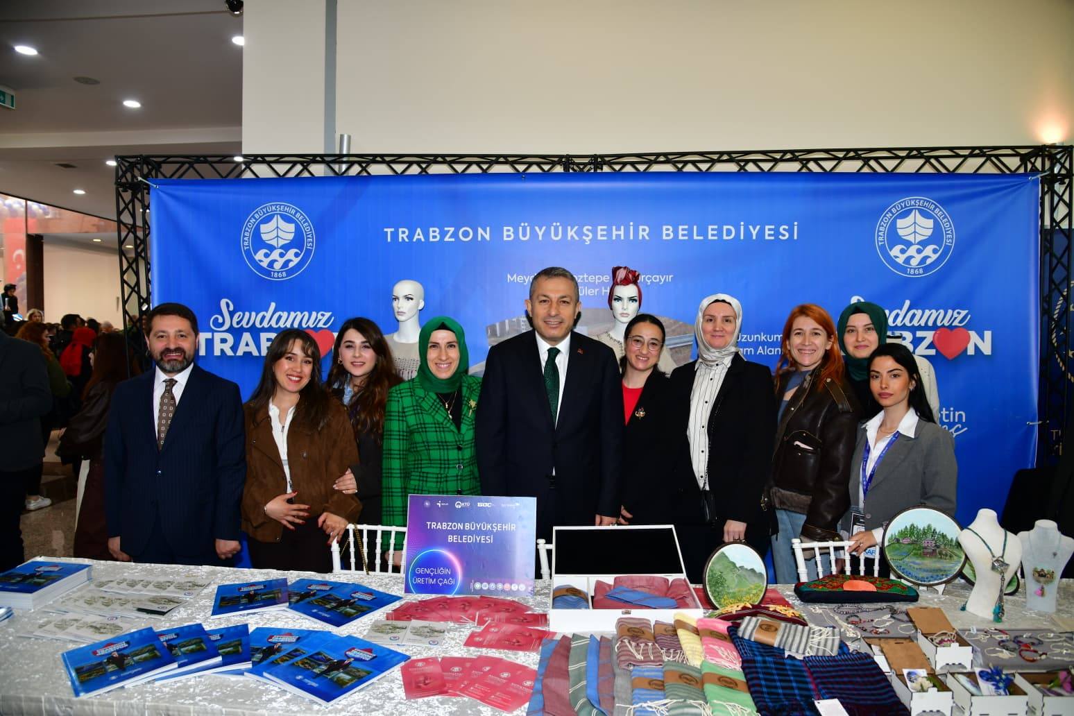 Trabzon Valiliği Gençliğin Üretim Çağı Fuarı’na Katıldı