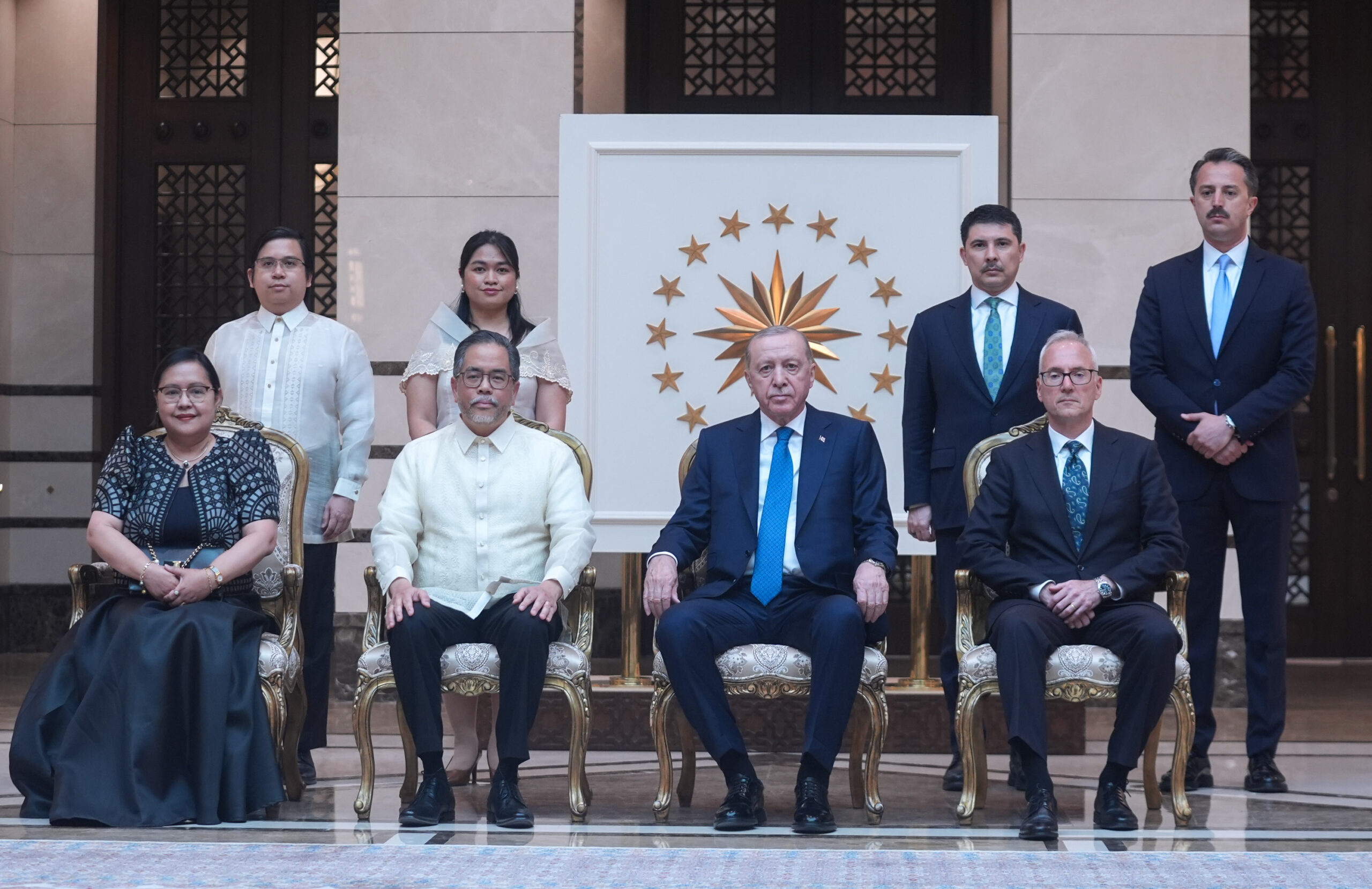 Cumhurbaşkanı Erdoğan, 5 ülkenin büyükelçisini kabul etti