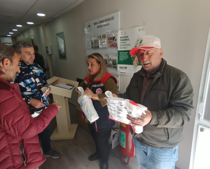 Trabzon’da Üreticilere Yönelik Eğitim ve Destek Çalışmaları Sürüyor