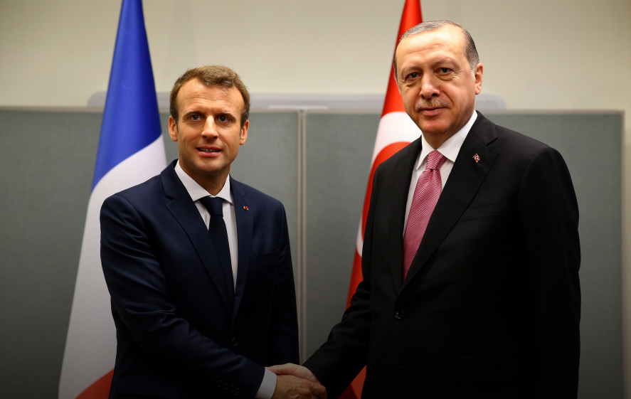 Cumhurbaşkanı Erdoğan’ın Fransa Cumhurbaşkanı Macron ile görüşmesine ilişkin açıklama