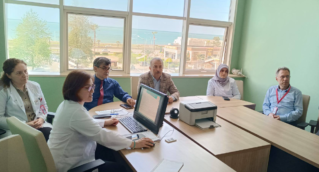 Hastanede Değerlendirme Toplantısı Yapıldı