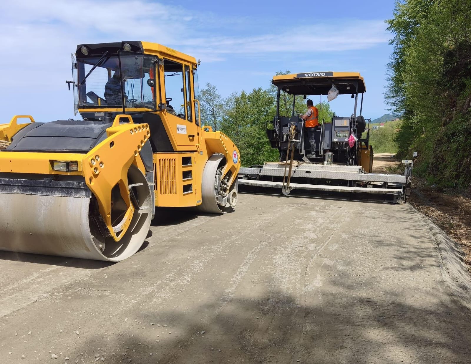 Trabzon’da Yol Çalışmaları Aralıksız Sürüyor