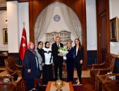 Vali Aziz Yıldırım, MHP KAÇEP İl Yönetimini Kabul Etti