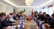 Bakan Bayraktar, Belçika Başbakan Yardımcısı Prevot ile Görüştü