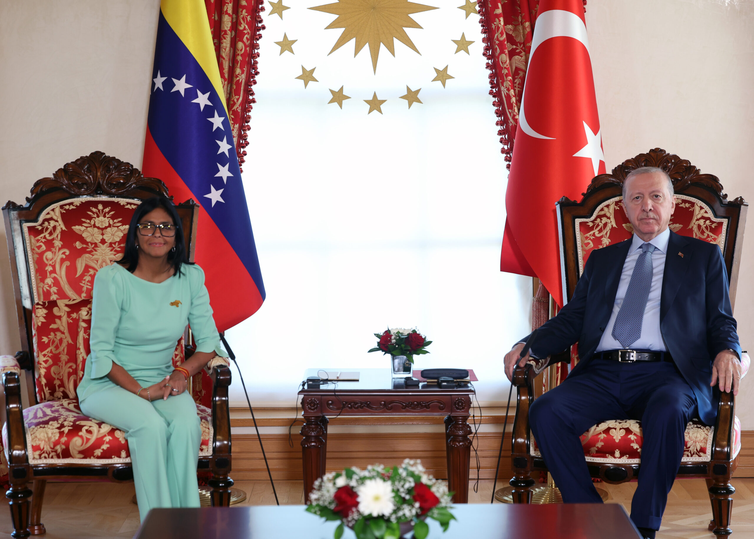 Cumhurbaşkanı Erdoğan’ın Venezuela Cumhurbaşkanı Vekili Rodriguez’i kabulüne ilişkin açıklama