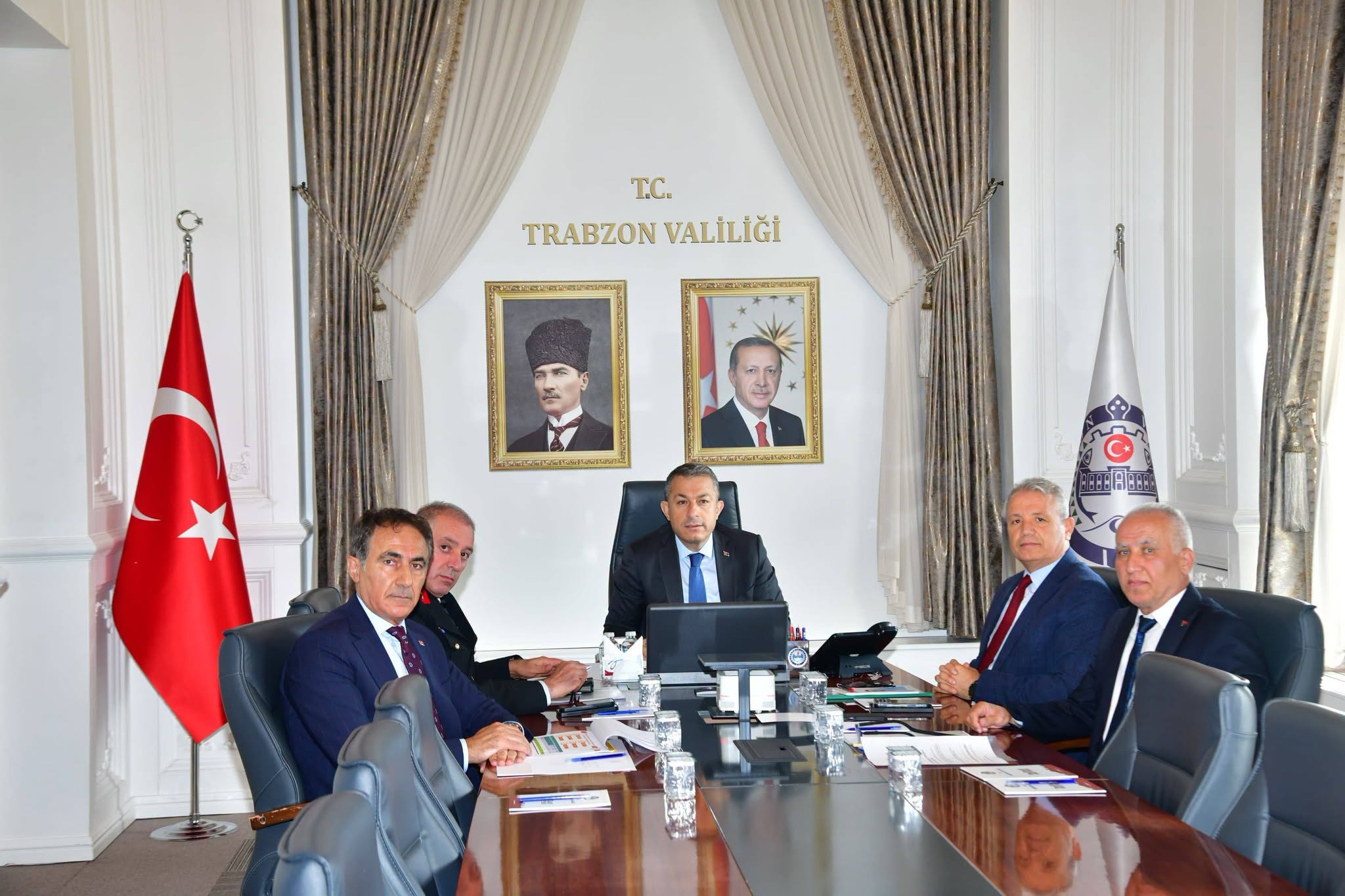 Trabzon’da Yurt Güvenliği İçin VKS Toplantısı Yapıldı