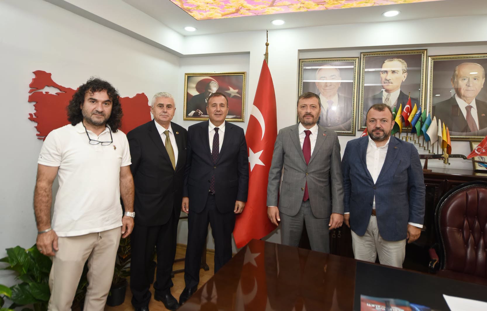 TTSO Başkanı Çelebi’den MHP Trabzon İl Başkanlığına Ziyaret