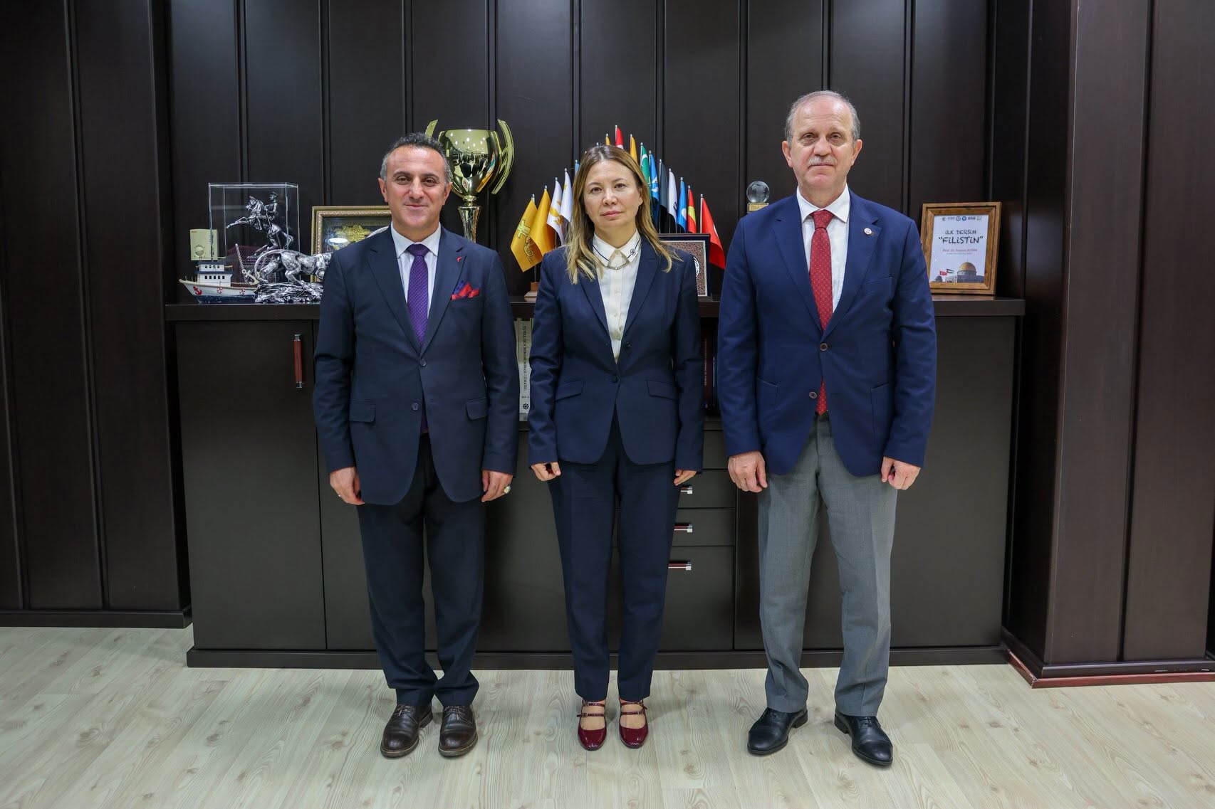 KTÜ Rektörü Çuvalcı’dan Ondokuz Mayıs Üniversitesine Ziyaret