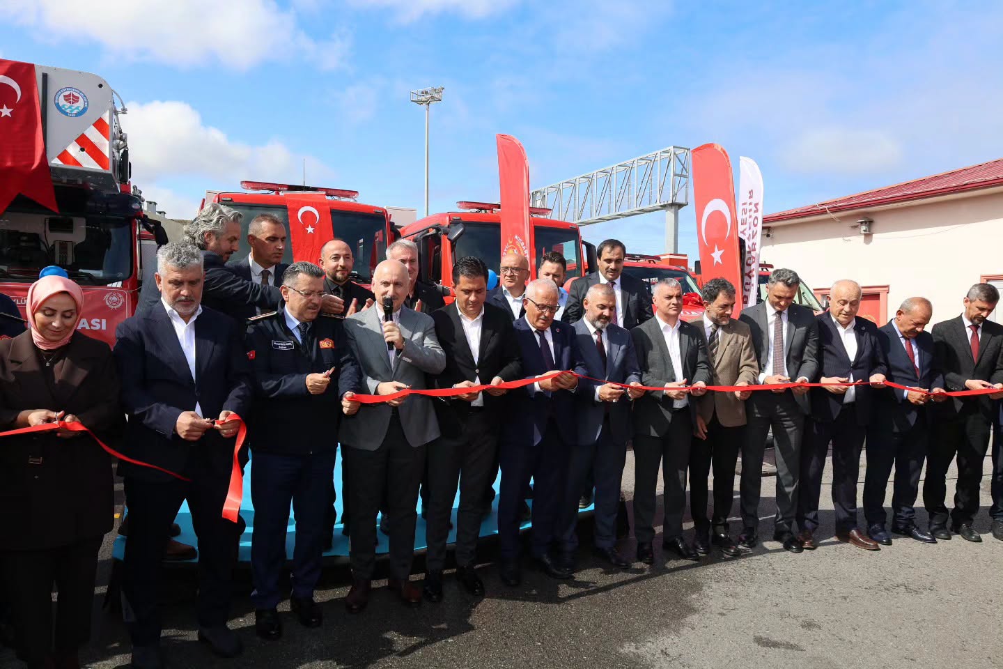 Trabzon İtfaiyesine 9 Yeni Araç Takviyesi