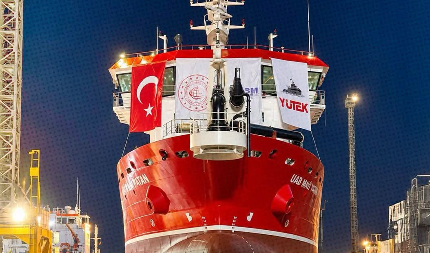 Yerli Tasarımla Üretilen “Mavi Vatan” Suya İndirildi