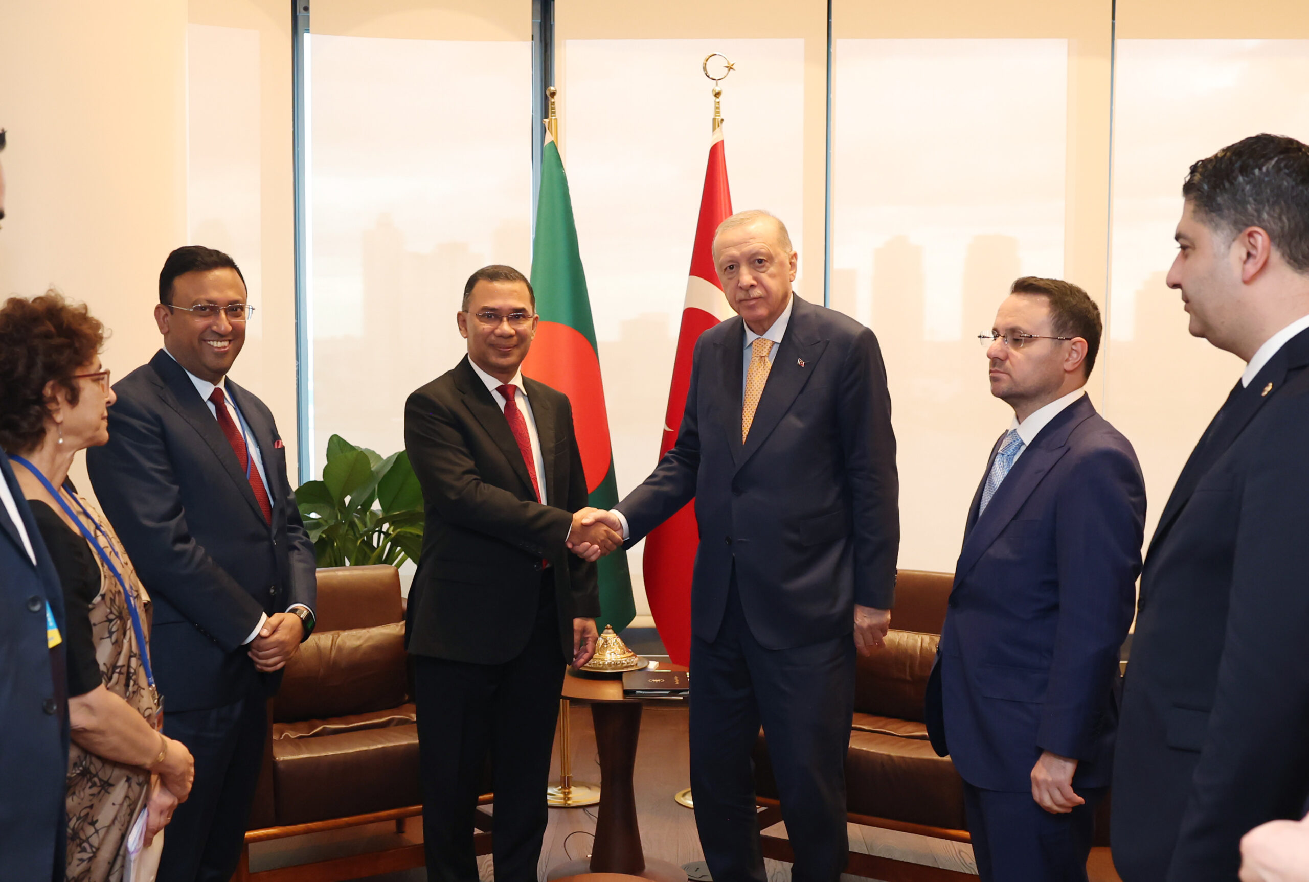 Cumhurbaşkanı Erdoğan’ın, Bangladeş Başbakanı Rahman ile görüşmesine ilişkin açıklama