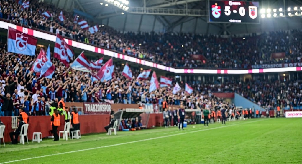 Papara Park’ta Gol Yağmuru! Trabzonspor’dan Gençlerbirliği’ne 5-0